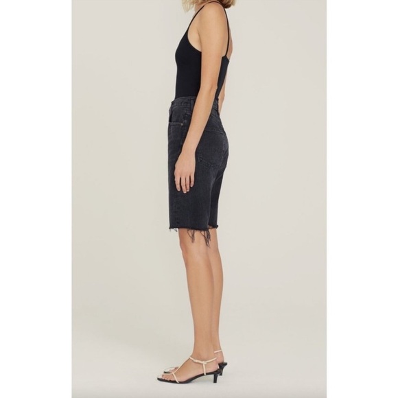 Agolde 90s Mid Rise Loose Short in Fallen Size 32 NWT - Picture 2 of 14